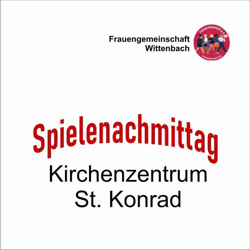 Spielspass für alle: Nachmittag im Kirchenzentrum St. Konrad