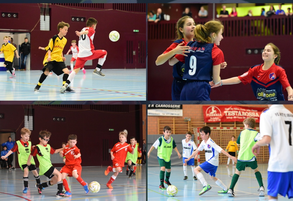 Jugend-Hallenfussballturnier: 11. Raiffeisen Master in Wittenbach