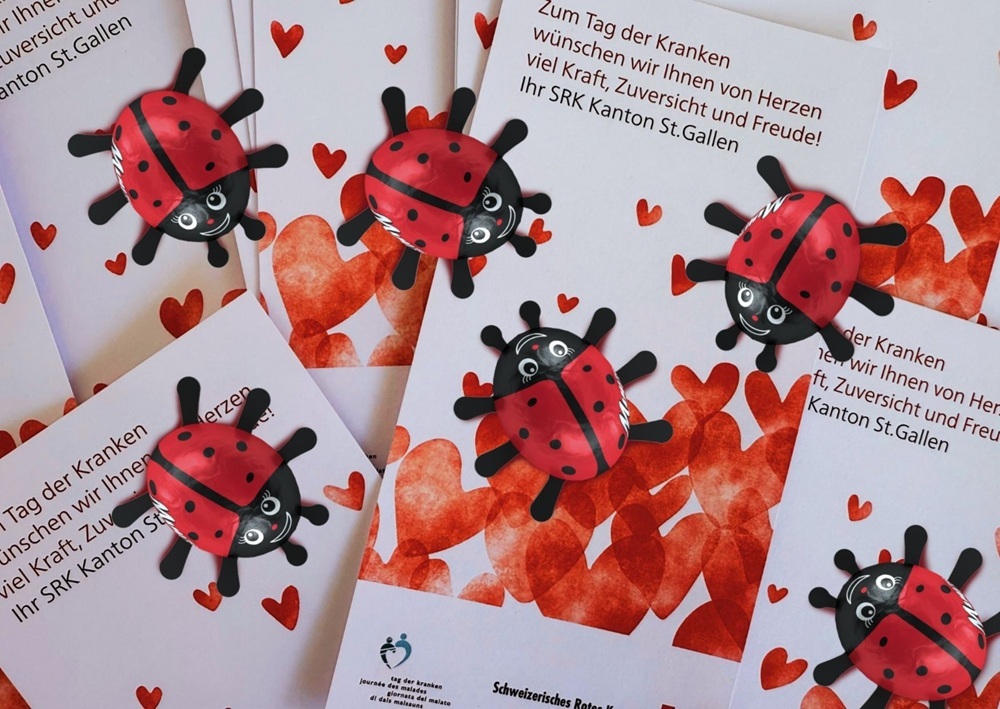 SRK St.Gallen: 3500 Glückskäfer, davon 100 in Wittenbach