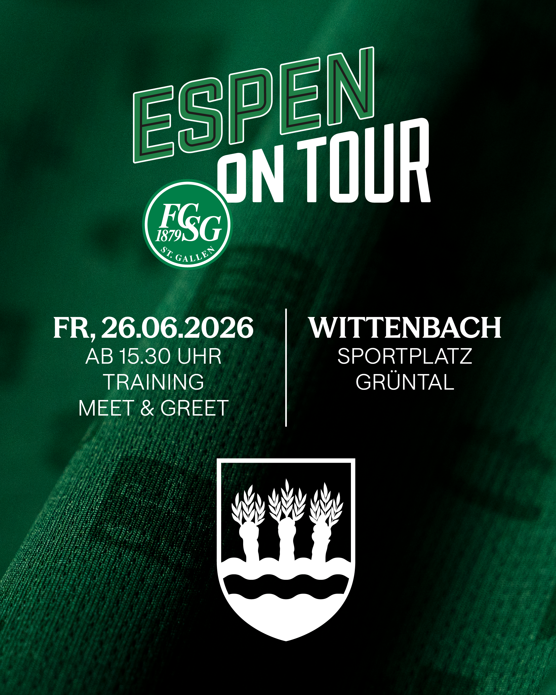FCSG gastiert in Wittenbach: Profis hautnah erleben